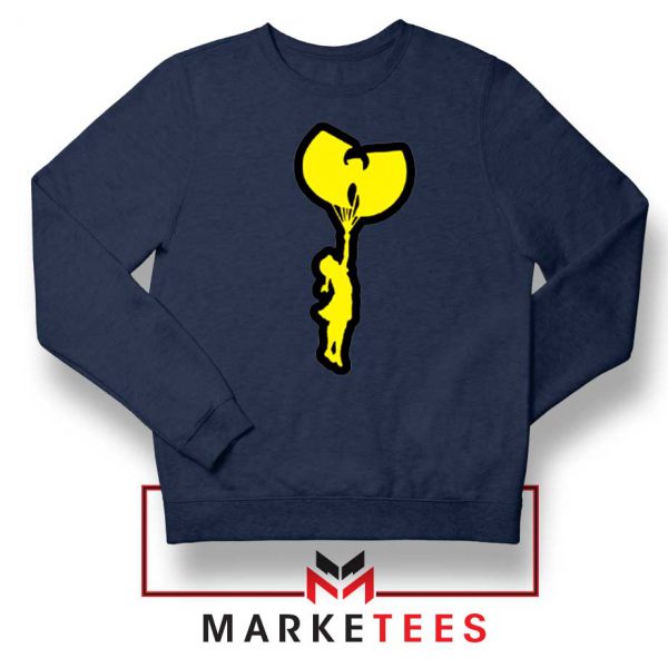 Children Hip Hop Rap New Navy Blue Sweatshirt