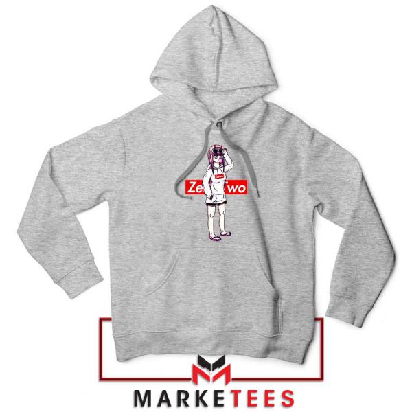 Darling In The Franxx Brand Grey Hoodie