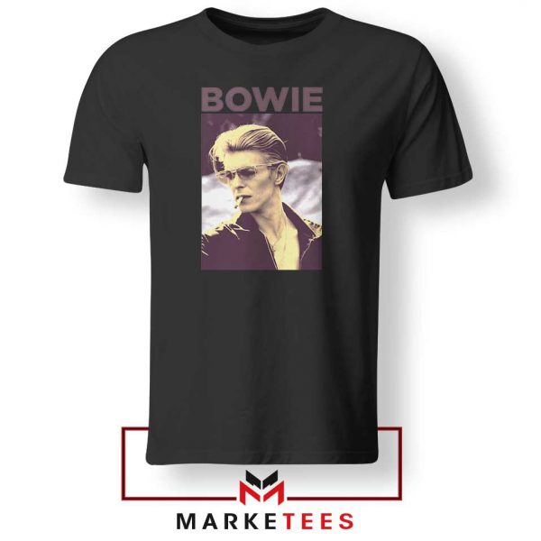 David Bowie Actor Smoke Best Black Tshirt
