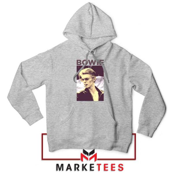 David Bowie Actor Smoke Best Grey Hoodie