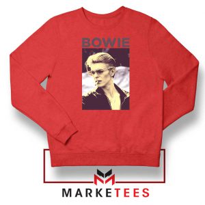 David Bowie Actor Smoke Nice Red Sweatshirt