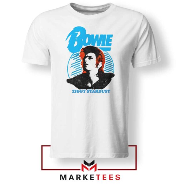New 2 David Bowie Singer Ziggy Stardust Tshirt