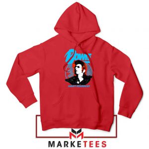 David Bowie Ziggy Stardust Red Hoodie