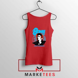 David Bowie Ziggy Stardust Red Tank Top