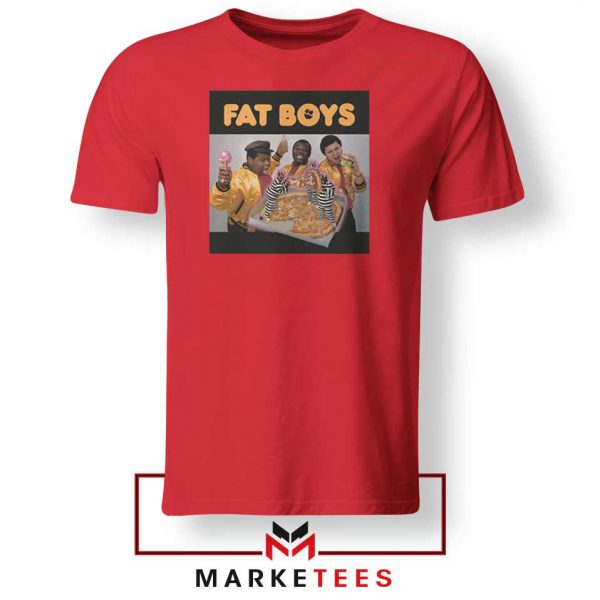 Fat Boys 80s Rap Cool Cheap Red Tshirt