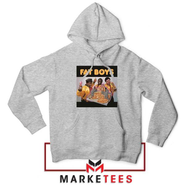 Fat Boys 80s Rap Cool Cheap Sport Grey Hoodie