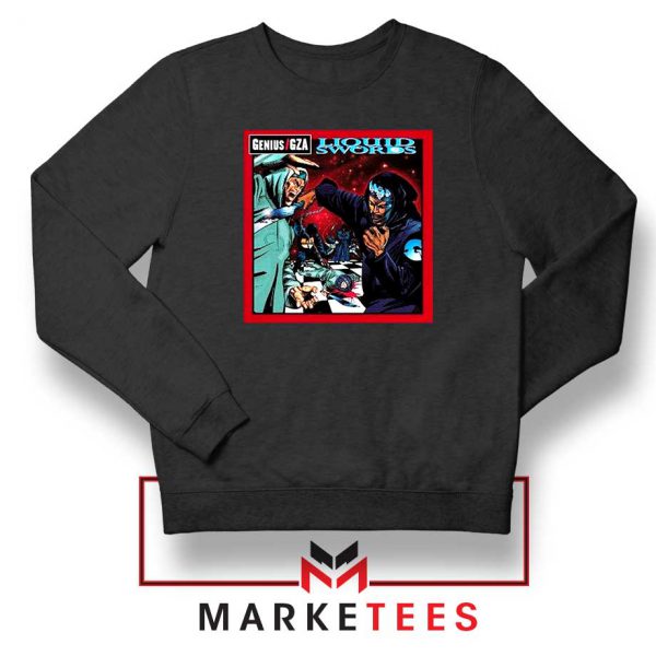 GZA Liquid Swords Album Black Sweatshirt