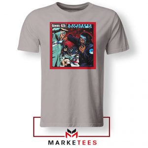 GZA Liquid Swords Album Grey Tshirt