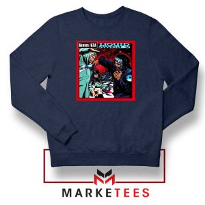 GZA Liquid Swords Album Navy Blue Sweatshirt