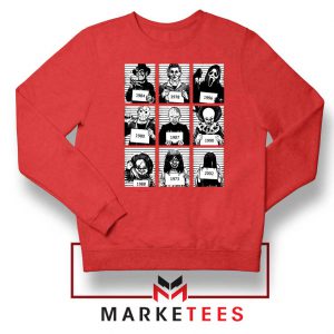 Horror Prison Friends New Red Sweatshirt