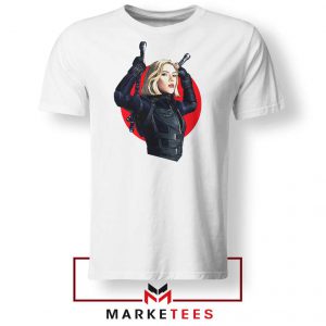 Marvels Black Widow Superhero Tshirt