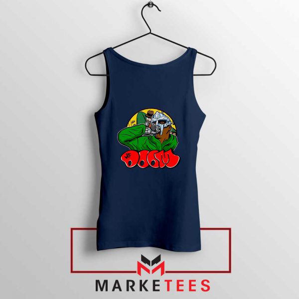 Mf Doom Best Rapper Navy Blue Tank Top