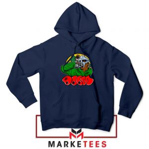 Mf Doom Cheap Rapper Navy Blue Hoodie