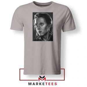 Natasha Romanoff Portrait Best Sport Grey Tshirt