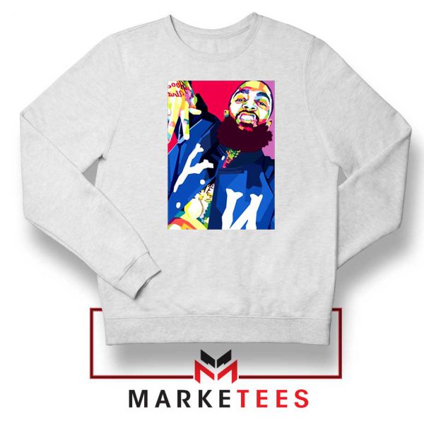 Nipsey Hussle Art Illustration Sweatshirt