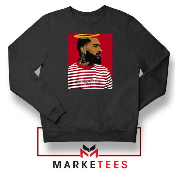 Nipsey Hussle RIP Rapper Black Sweatshirt