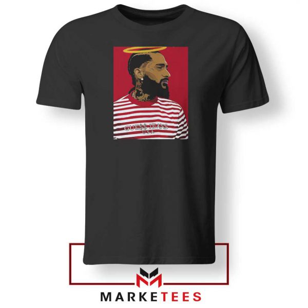 Nipsey Hussle RIP Rapper Black Tshirt