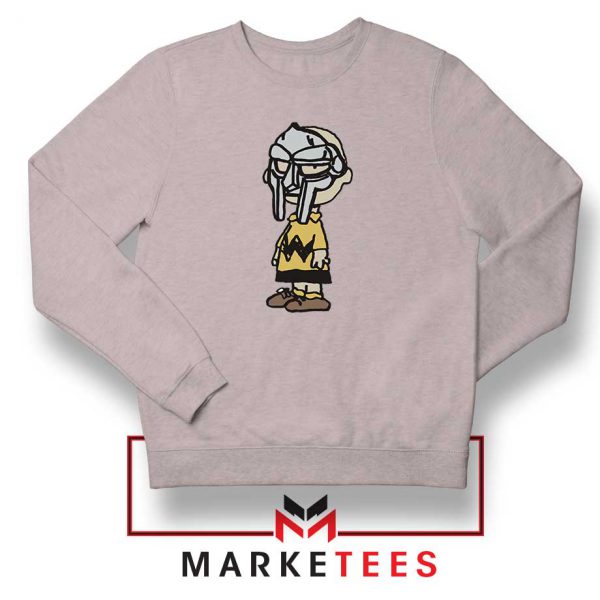 Peanuts Gang MF Doom New Sport Grey Sweatshirt