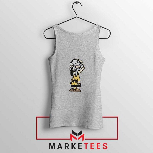 Peanuts Gang MF Doom New Sport Grey Tank Top