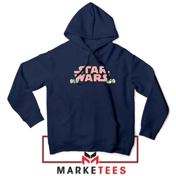 Star Wars Easter Chest Logo Navy Blue Hoodie