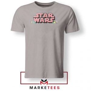 Star Wars Easter Chest Logo Sport Grey Tshirt