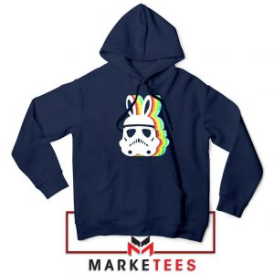 Stormtrooper Easter Ears Best Navy Blue Hoodie