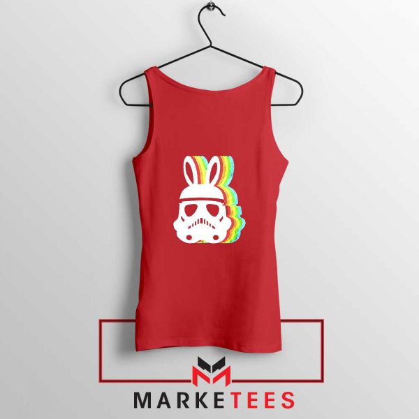 Stormtrooper Easter Ears Cheap Red Tank Top