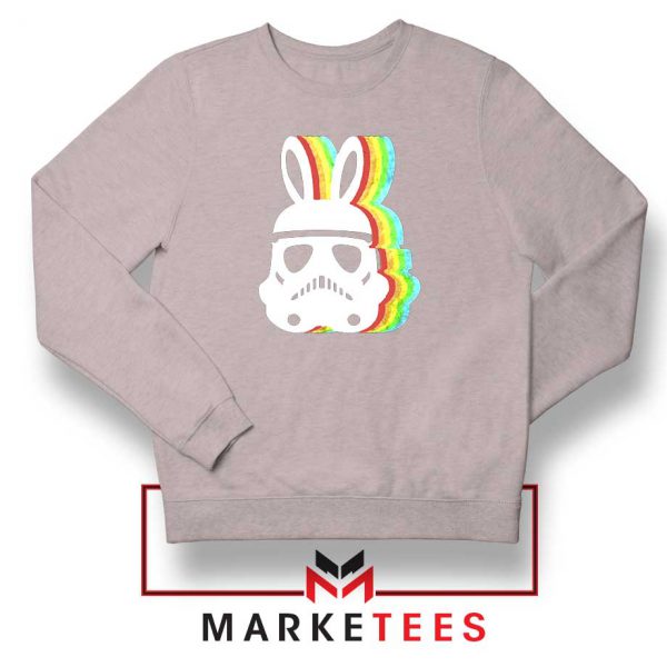 Stormtrooper Easter Ears Sport Grey Sweatshirt
