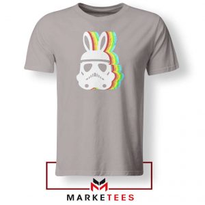 Stormtrooper Pastel Easter Ears Sport Grey Tshirt