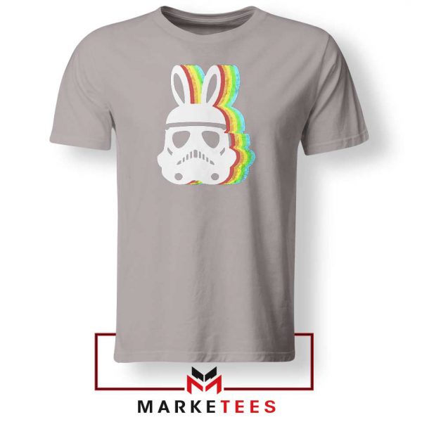Stormtrooper Pastel Easter Ears Sport Grey Tshirt