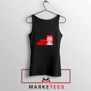 Super Mario Game Her Hero Black Tank Top