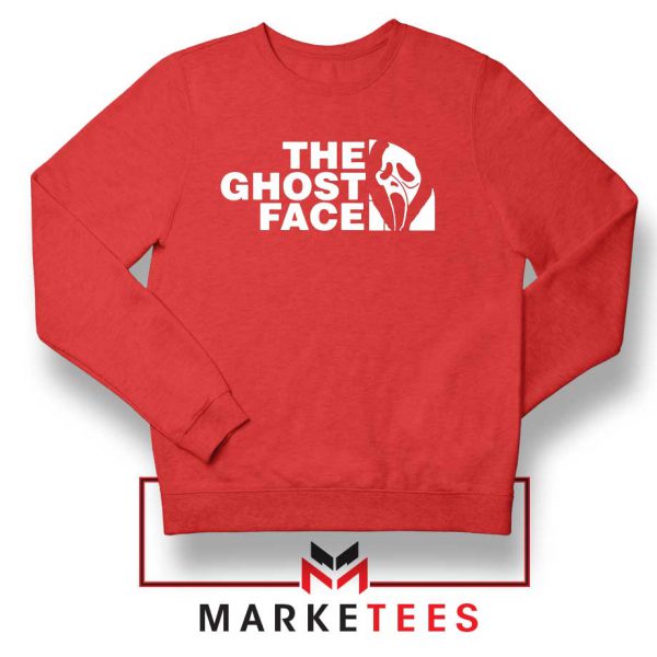 The Ghost Face Halloween Best Red Sweatshirt