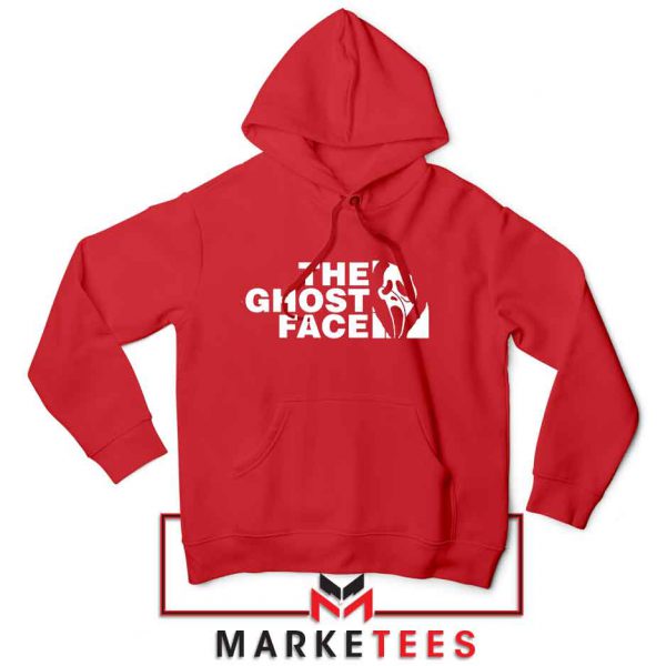 The Ghost Face Halloween Cheap Red Hoodie