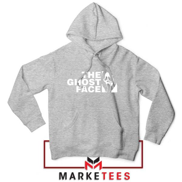 The Ghost Face Halloween Cheap Sport Grey Hoodie