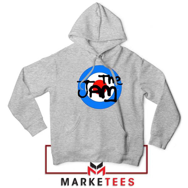 The Jam Rock Band Logo Best Grey Hoodie