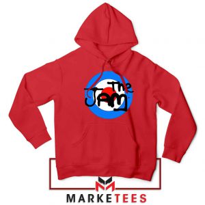 The Jam Rock Band Logo Best Red Hoodie