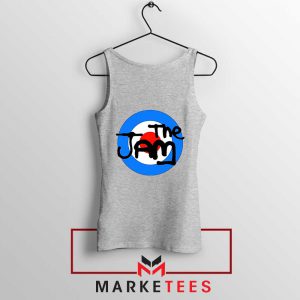 The Jam Rock Band Logo New Grey Tank Top