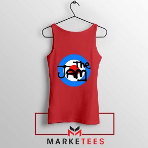 The Jam Rock Band Logo New Red Tank Top
