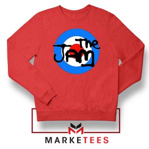 The Jam Rock Band Logo Red Sweatshirt