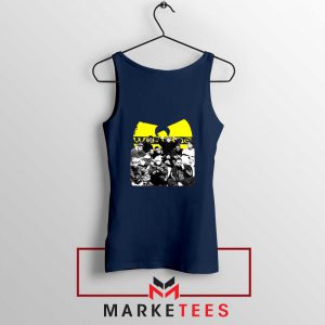 Wu Tang Feat Bernie Best Navy Blue Tank Top