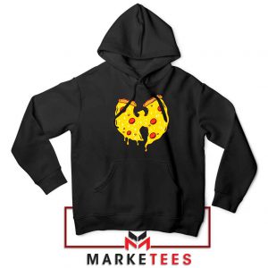 Wu Tang Pizza Funny Hip Hop Black Hoodie