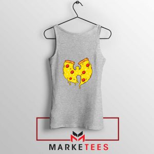 Wu Tang Pizza Funny Hip Hop Sport Grey Tank Top