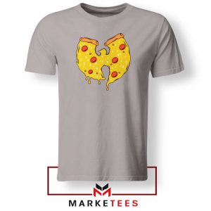 Wu Tang Pizza Funny Hip Hop Sport Grey Tshirt