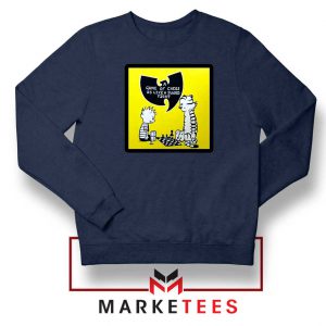 Wutang Cartoon Comic Strip Navy Blue Sweatshirt