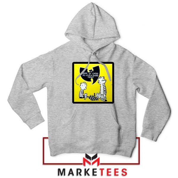 Wutang Cartoon Comic Strip Sport Grey Hoodie