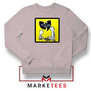 Wutang Cartoon Comic Strip Sport Grey Sweatshirt