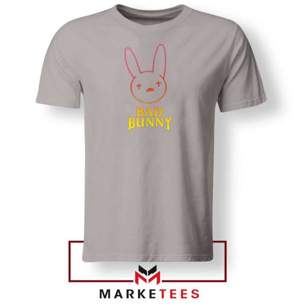 Bad Bunny Hip Hop Rabbit Sport Grey Tshirt