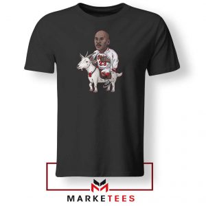 GOAT Jordan Basketball Black Tshirt