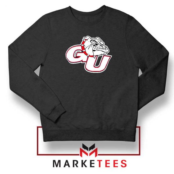 Gonzaga Basketball Program Black Sweatshirt