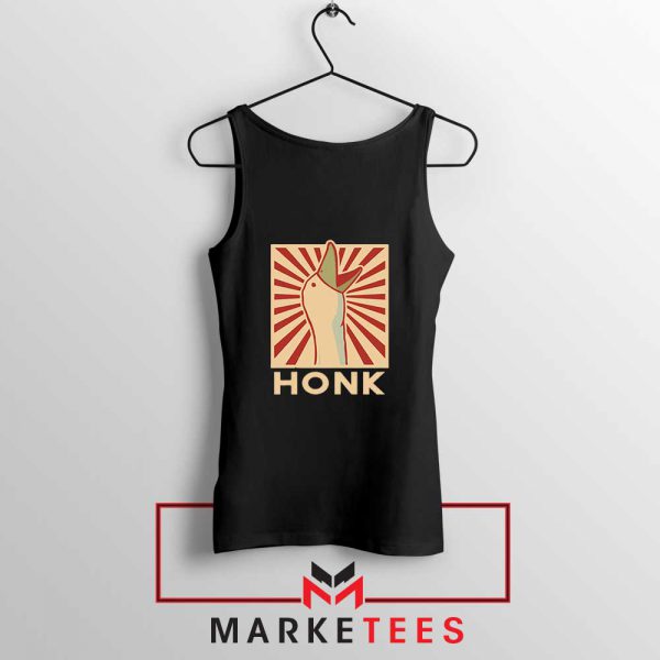 Honk Goose Game Online Black Tank Top